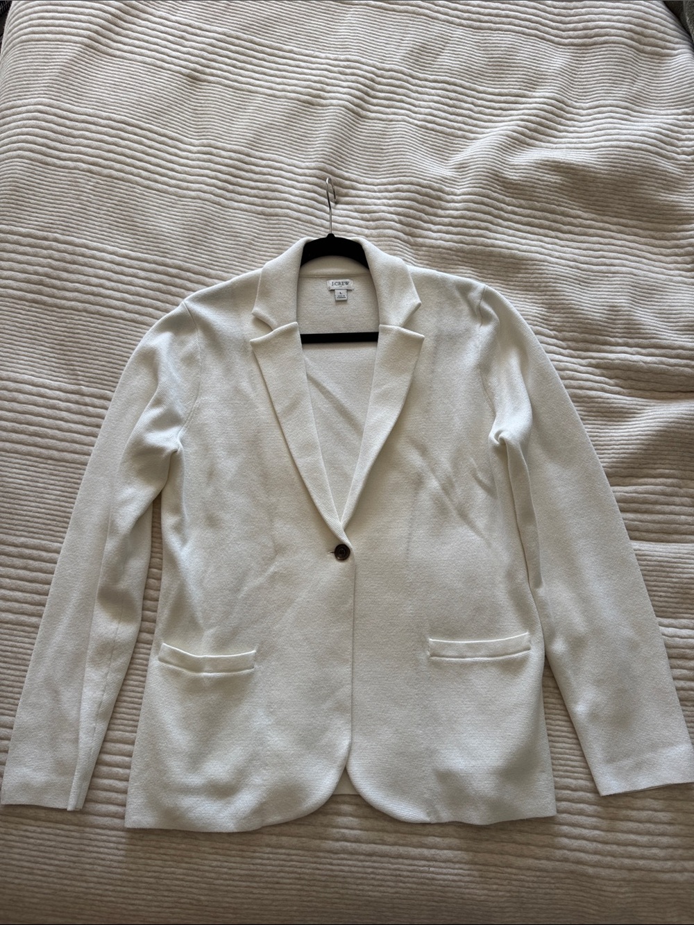 J. Crew schoolboy sweater blazer L